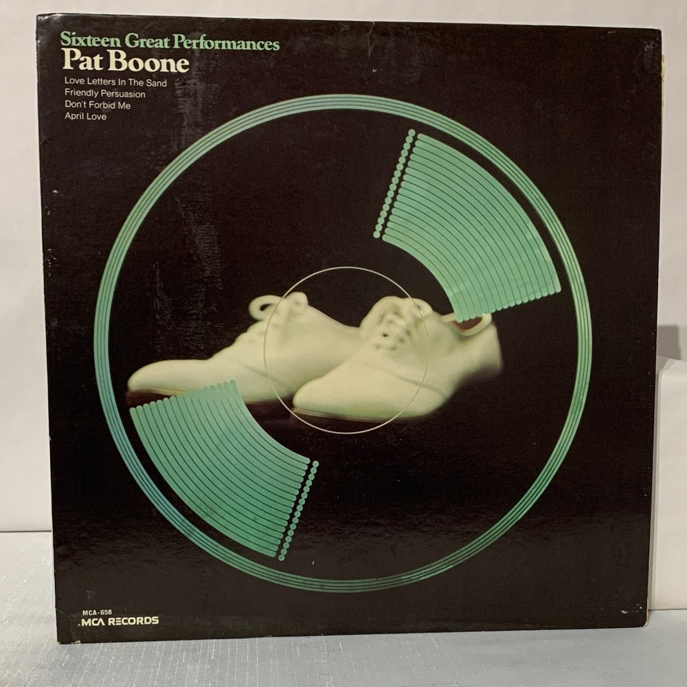 Pat Boone Vinyl Record - 16 great performances